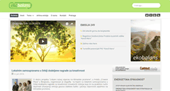 Desktop Screenshot of ekobalans.net